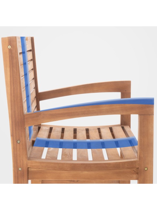 Teak bænk Halden 220 cm, teak Teak bænk Halden 220 cm, teak