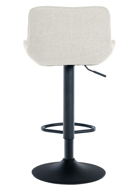 Sæt med 2 barstole Minosa stof, creme