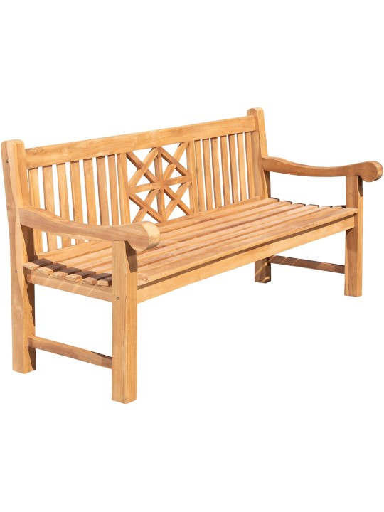 Teak bænk Florida 200 cm, teak