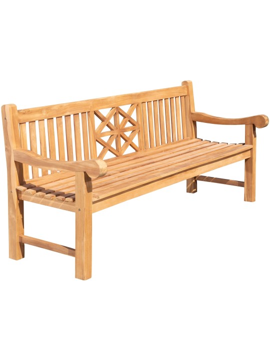 Teak bænk Florida 220 cm, teak