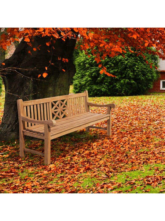 Teak bænk Florida 220 cm, teak