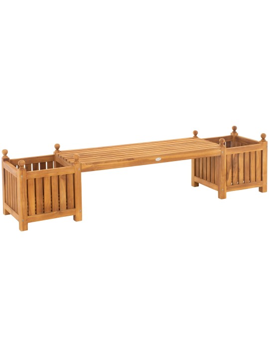 Teak bænk Boston, teak