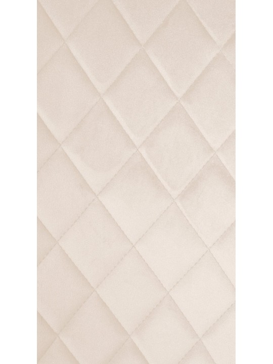 Stol Telde fløjl, creme