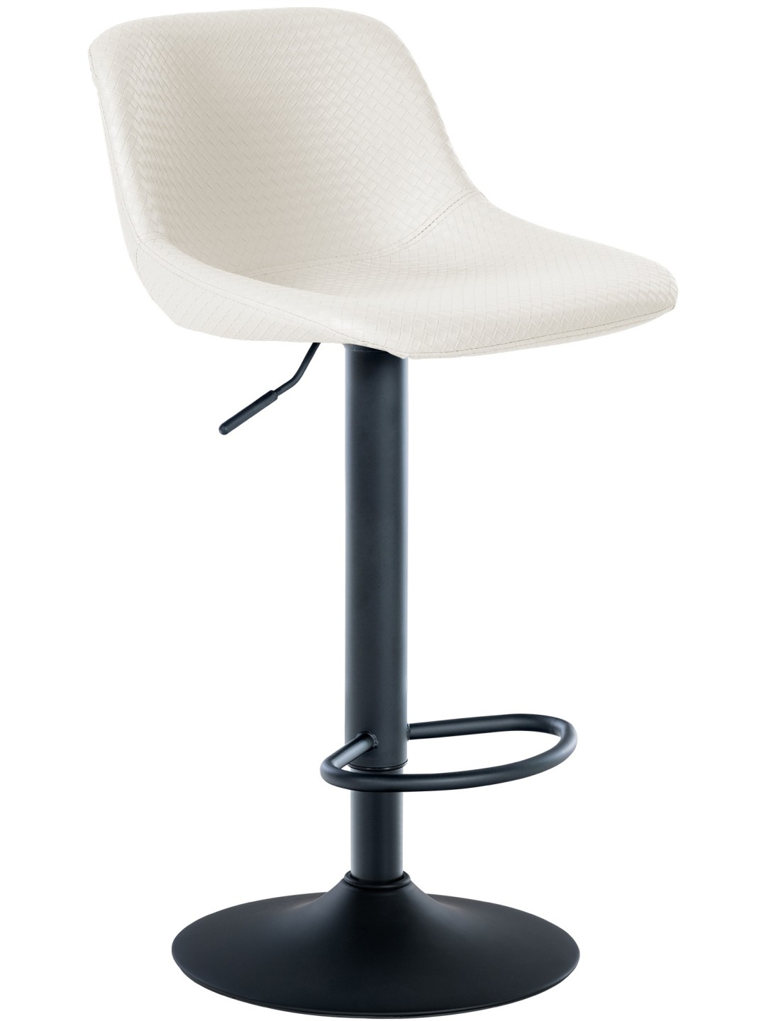 Barstol Loft imiteret læder, creme