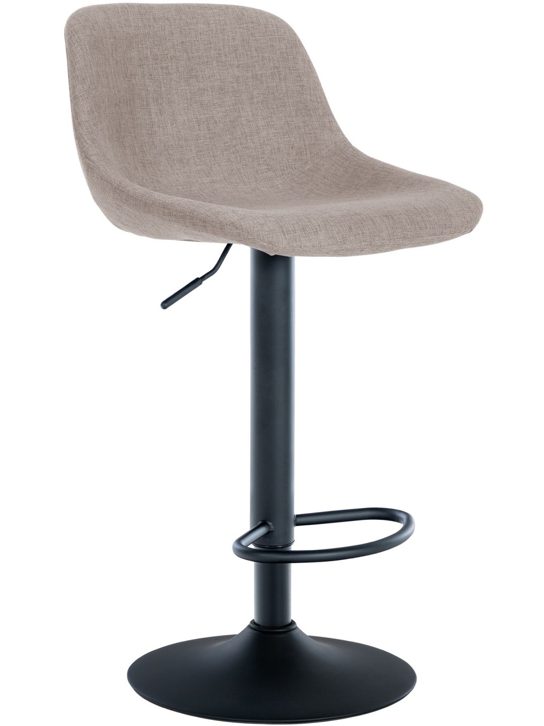 Barstol loft stof, taupe