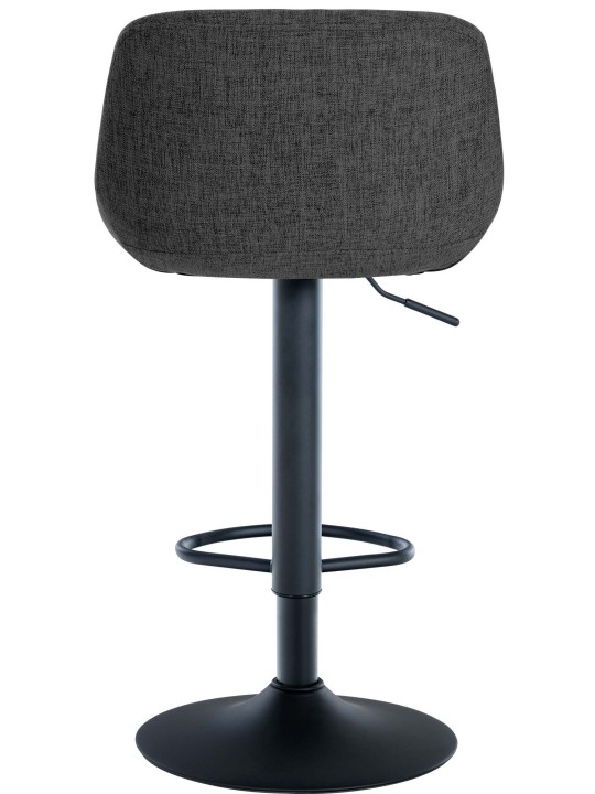Barstol loft stof, sort