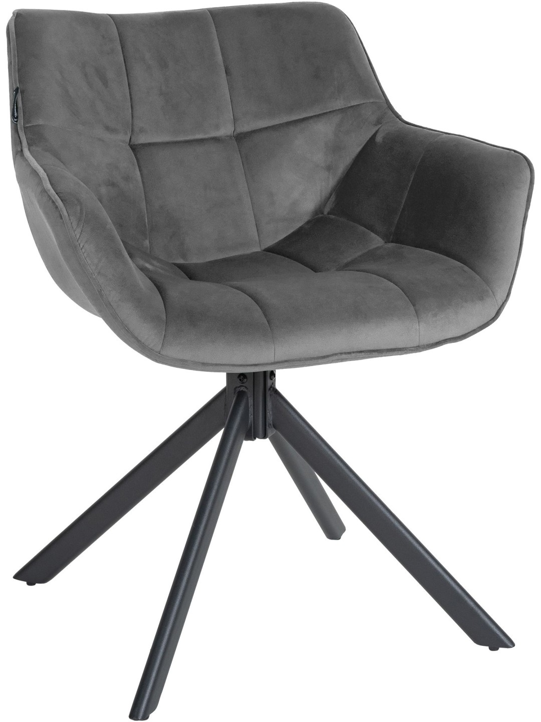 Stol Westport Velvet, grå