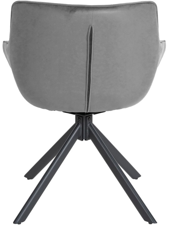 Stol Westport Velvet, grå