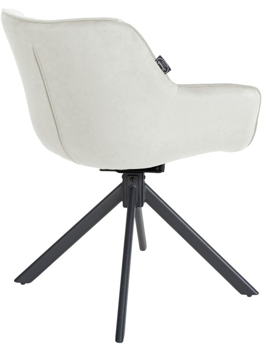 Stol Westport Velvet, creme