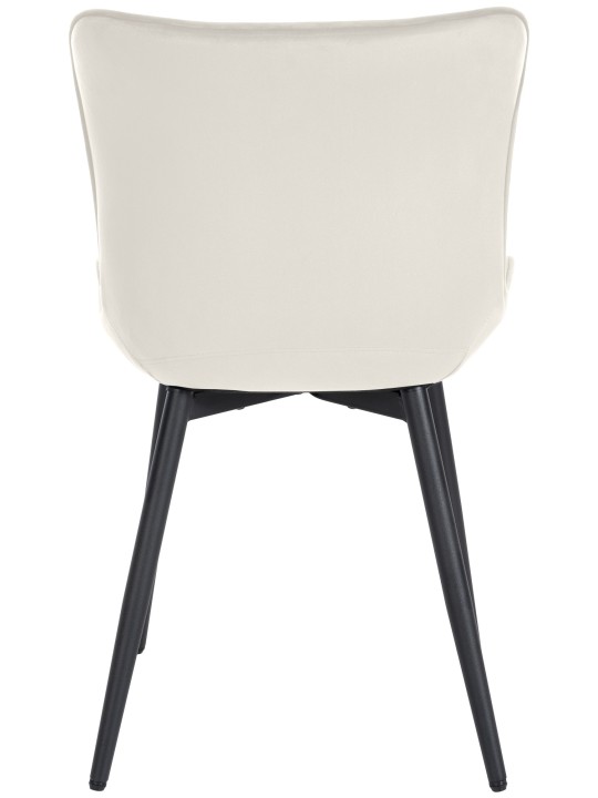 Stol Largo fløjl, creme