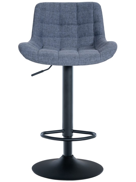 Sæt med 2 barstole Tover stof, blå