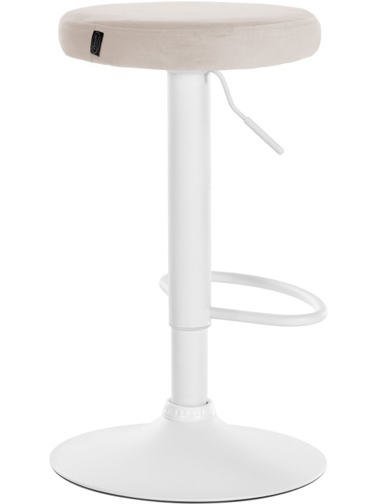 Barstol Ponte velvet, creme