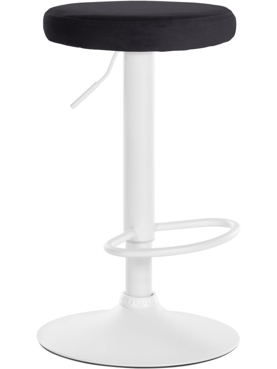 Barstol Ponte velvet, sort