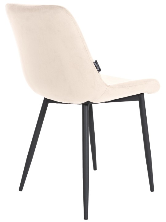 Spisestuestol Victoria fløjl, creme Spisestuestol Victoria fløjl, creme
