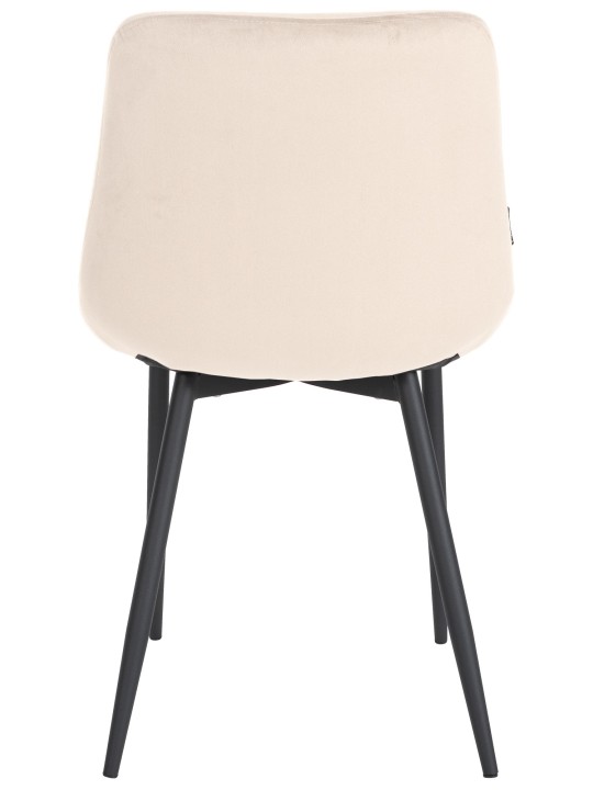 Spisestuestol Victoria fløjl, creme Spisestuestol Victoria fløjl, creme