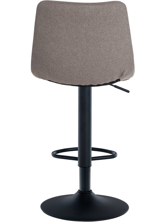 Sæt med 2 barstole Jerry stof, grå