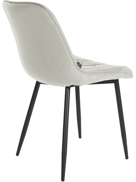 Chair Springs Velvet, creme