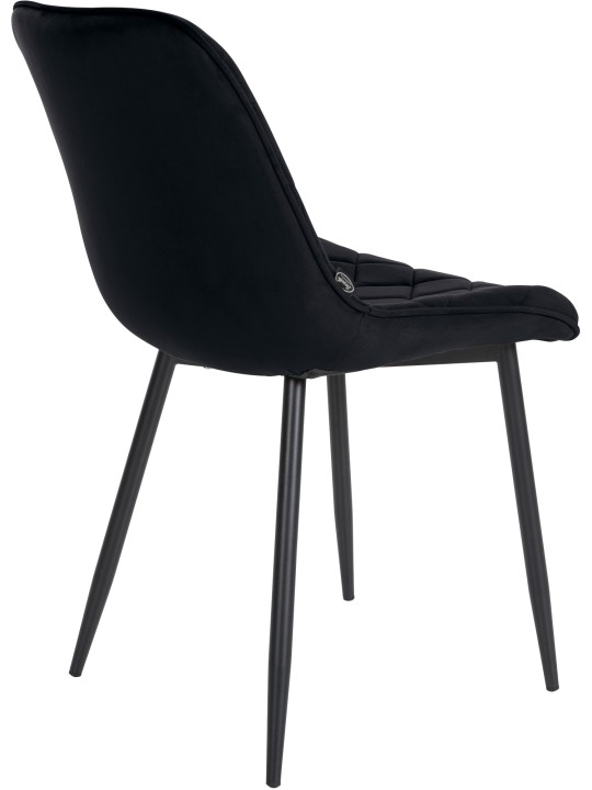 Chair Springs Velvet, sort Chair Springs Velvet, sort