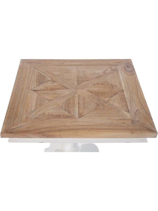 Grasby bistrobord, natur/hvid