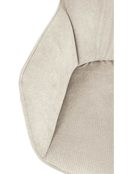 Spisestuestol Jules stof, creme Spisestuestol Jules stof, creme