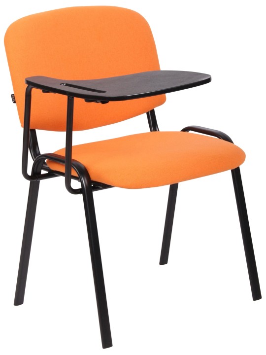 Ken stol med klapbordsstof, orange