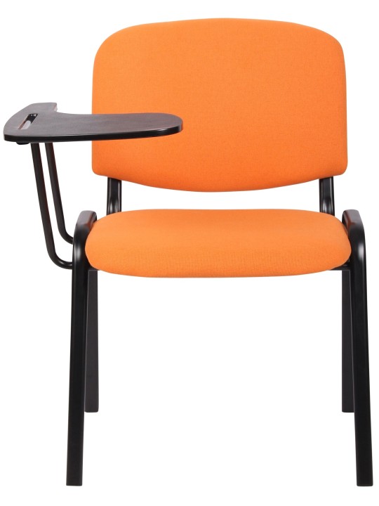 Ken stol med klapbordsstof, orange