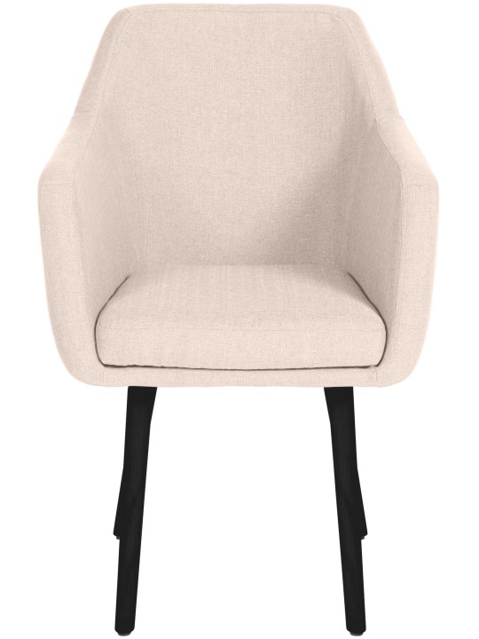 Besøgsstol Utrecht stof, beige