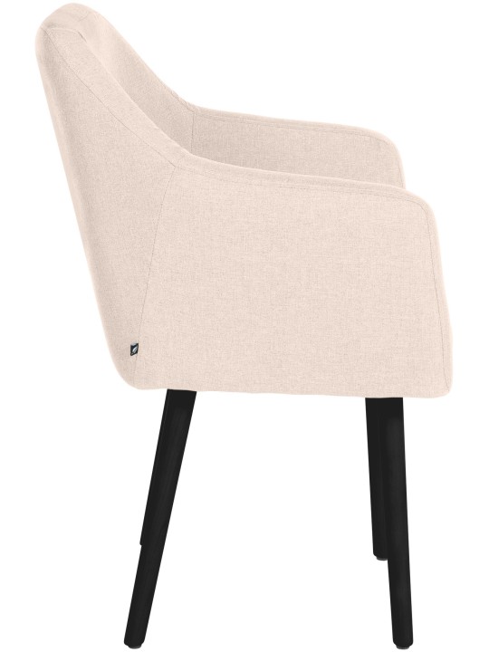 Besøgsstol Utrecht stof, beige
