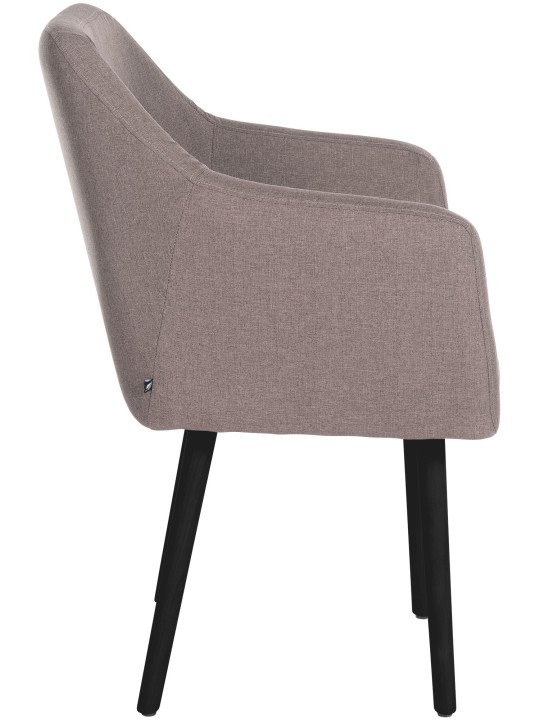 Besøgsstol Utrecht stof, taupe