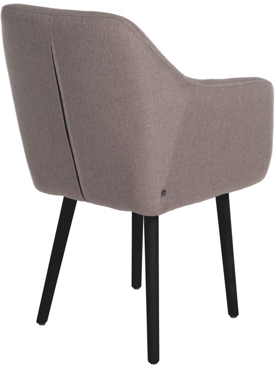 Besøgsstol Utrecht stof, taupe