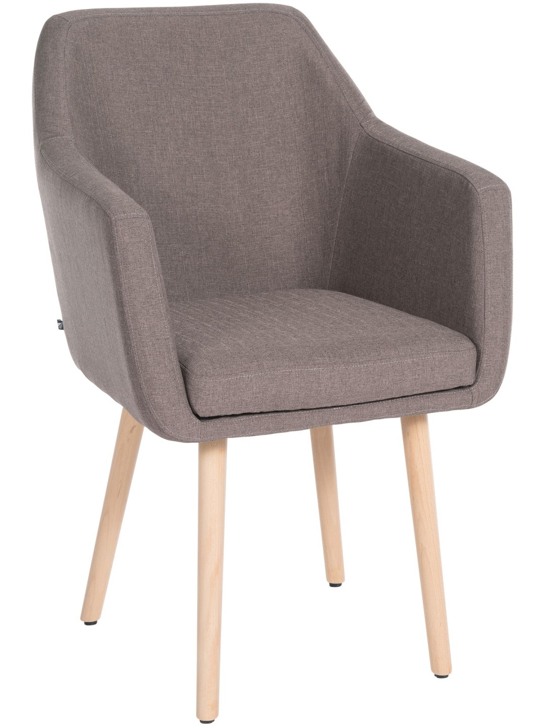 Besøgsstol Utrecht stof natur, taupe