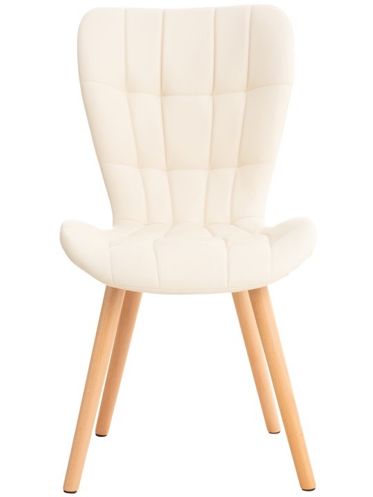 Stol Elda PU natura, creme