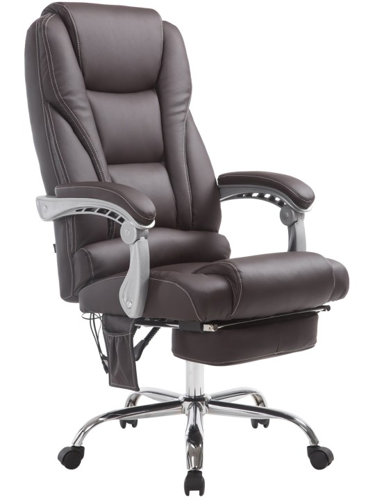 Kontorstol Pacific med massagefunktion V2, brun