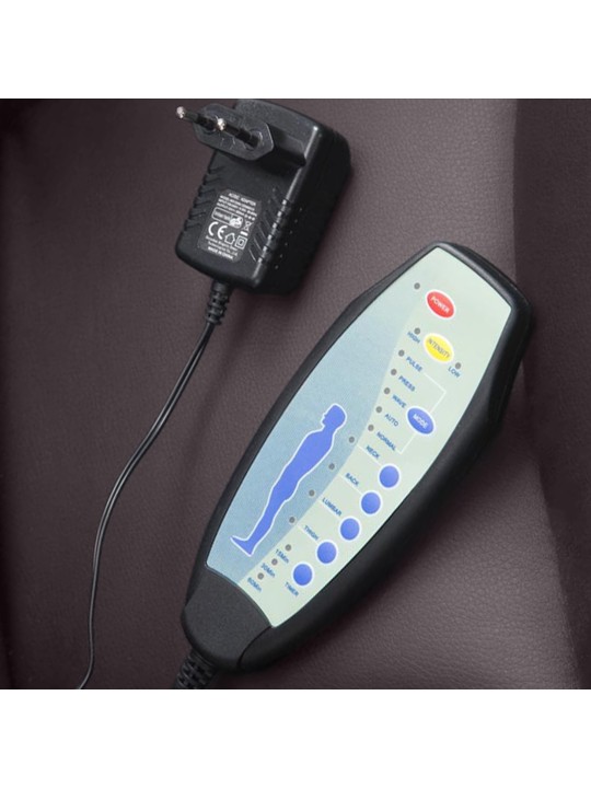 Kontorstol Pacific med massagefunktion V2, brun