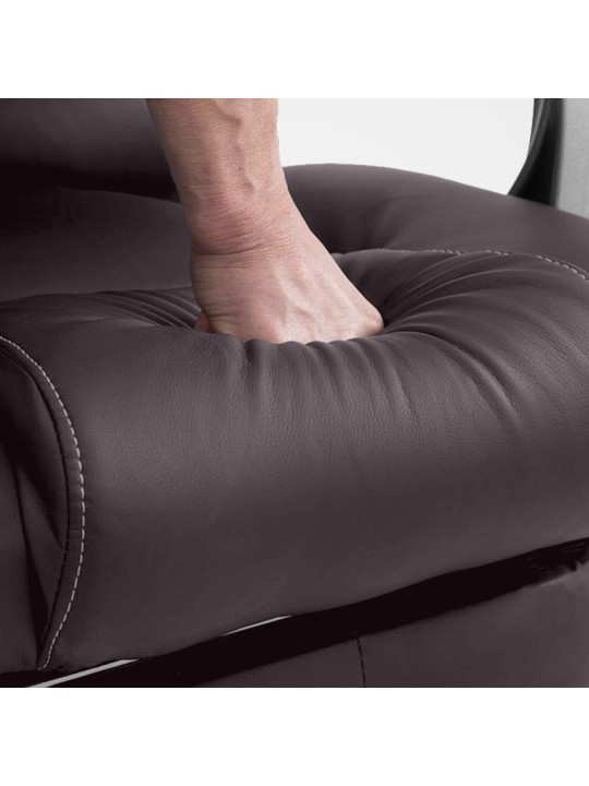 Kontorstol Pacific med massagefunktion V2, brun