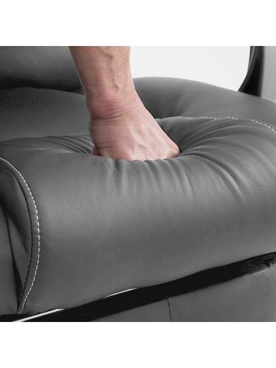Kontorstol Pacific med massagefunktion V2, grå