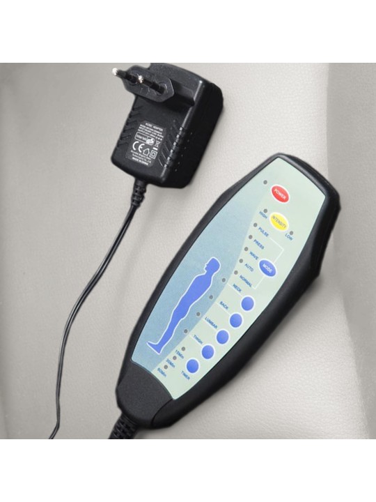 Kontorstol Pacific med massagefunktion V2, hvid