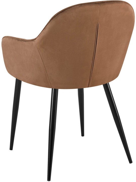 Boise Velvet Spisestuestol, brun