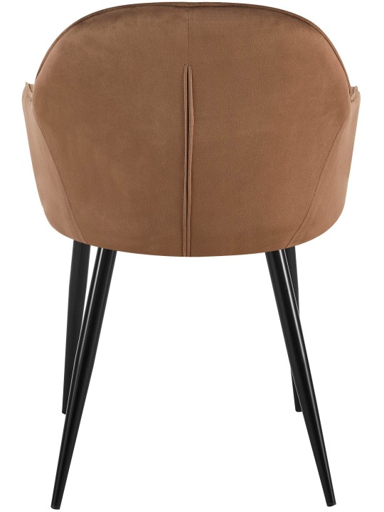 Boise Velvet Spisestuestol, brun