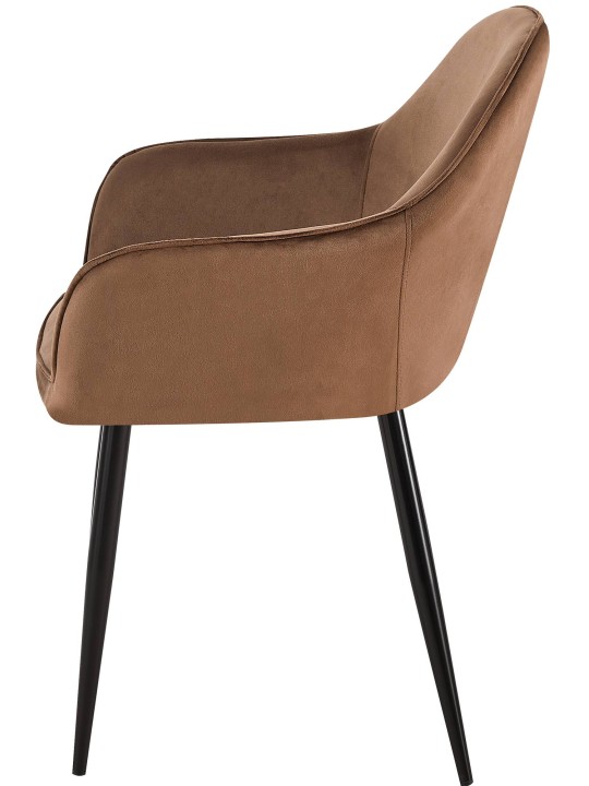 Boise Velvet Spisestuestol, brun
