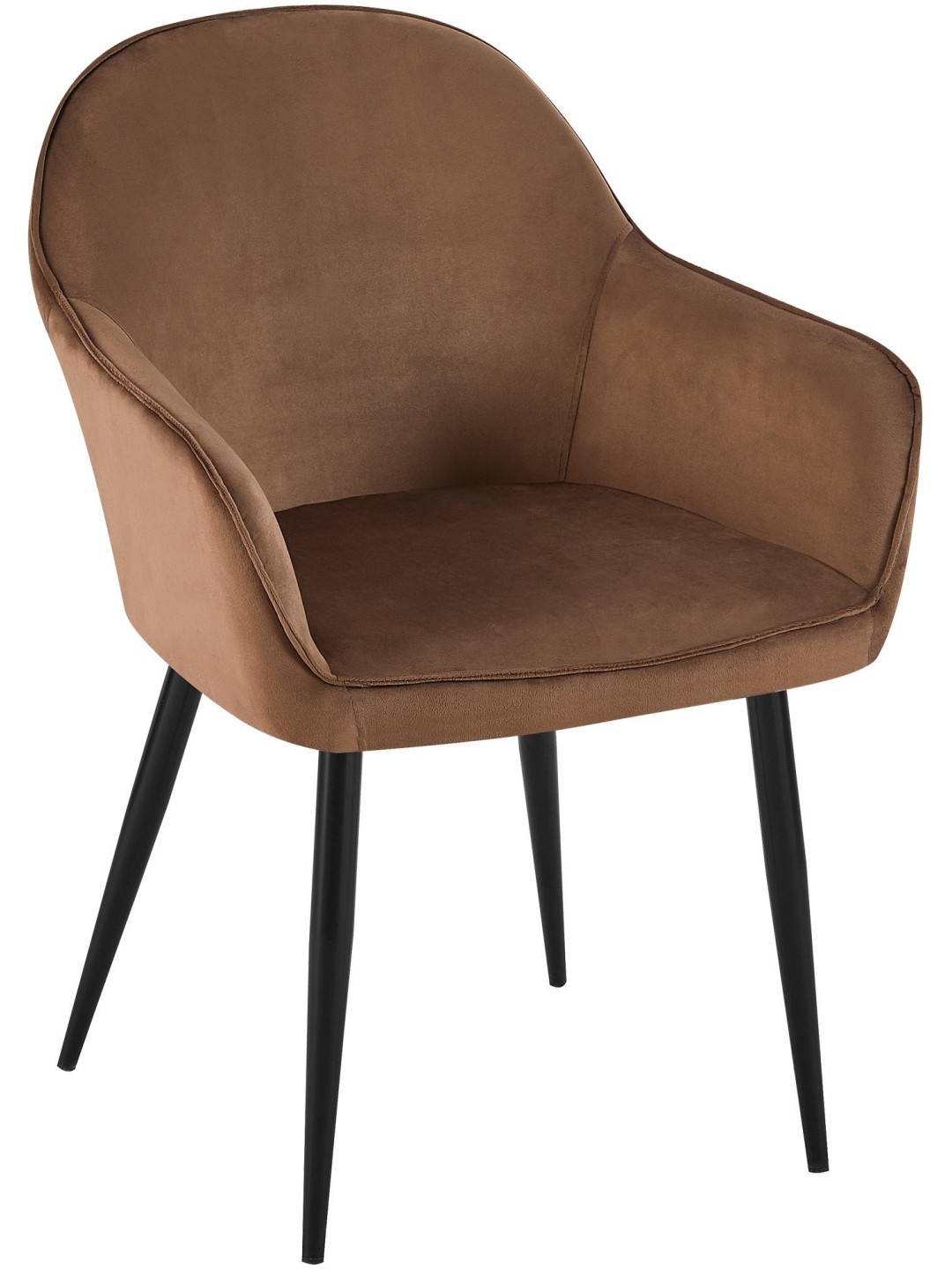 Boise Velvet Spisestuestol, brun