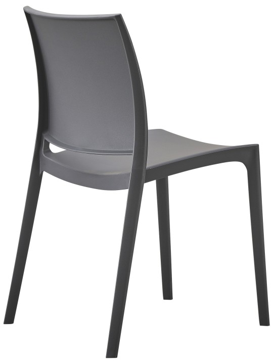 Stol Meton, mørkegrå