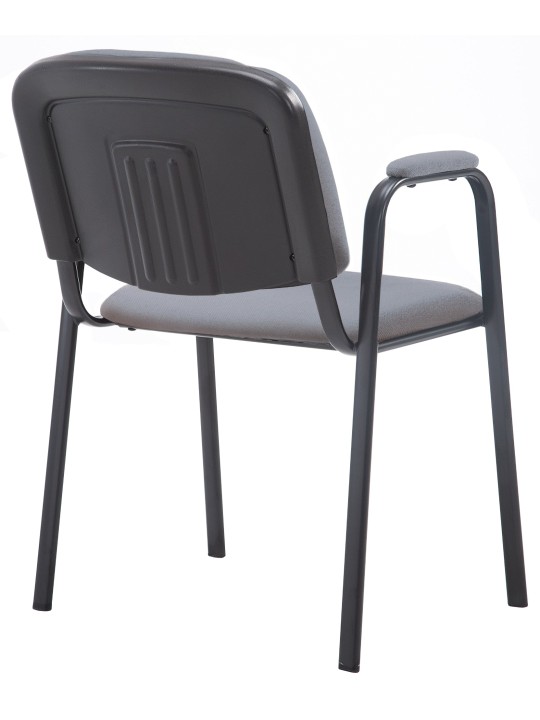 Besøgsstol Ken PRO stof, grå