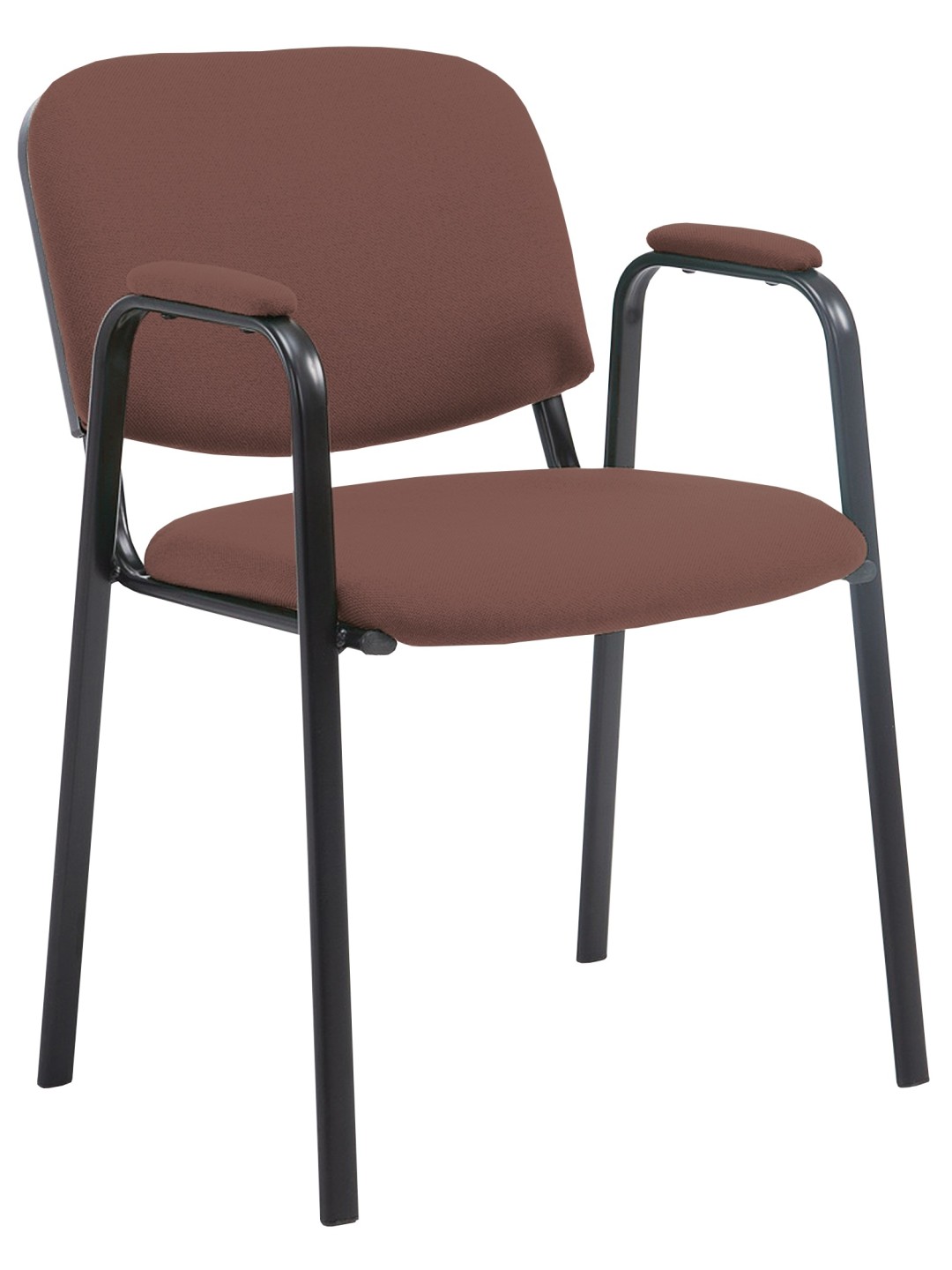 Besøgsstol Ken PRO stof, brun