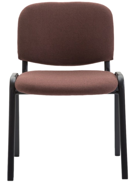 Besøgsstol Ken V2 stof, brun