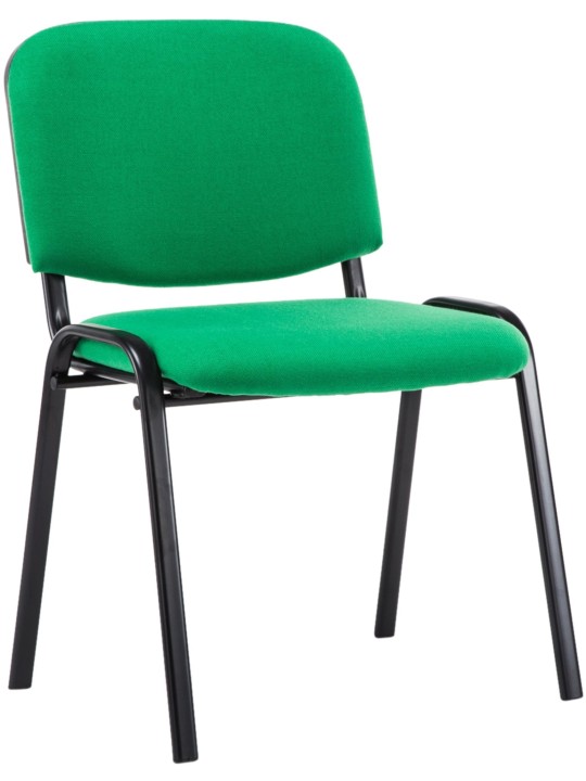 Besøgsstol Ken V2 stof, grøn