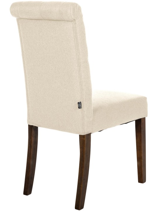 Spisestuestol Lisburn stof, creme Spisestuestol Lisburn stof, creme