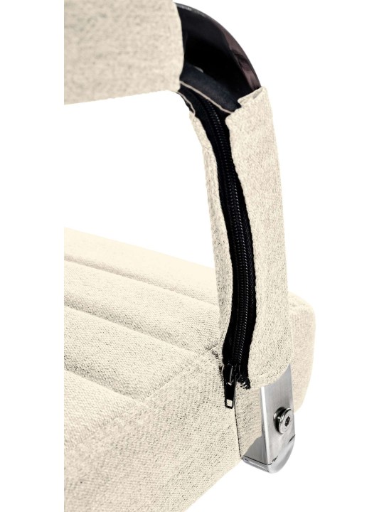 Kontorstol Amadora stof, creme