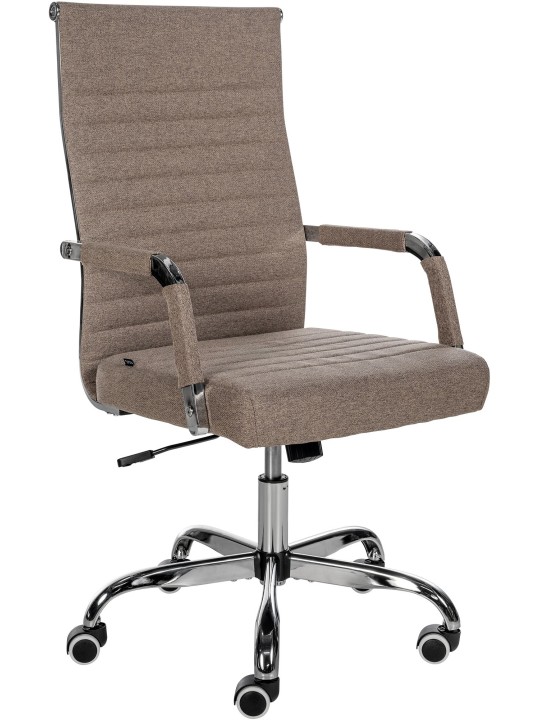 Kontorstol Amadora stof, taupe