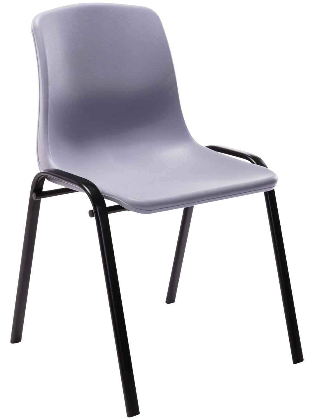 Stabelstol Nowra plast, grå
